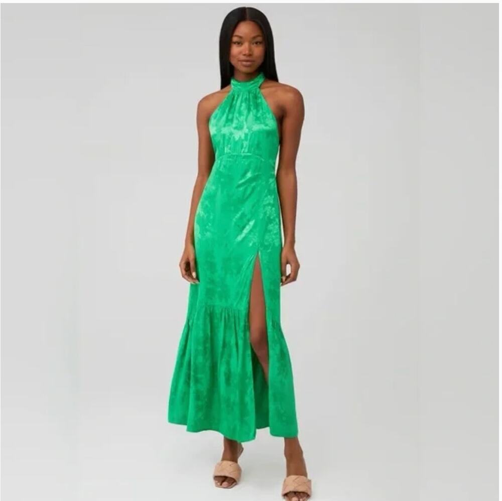 Saylor Audie Dress in Island Green Size Large